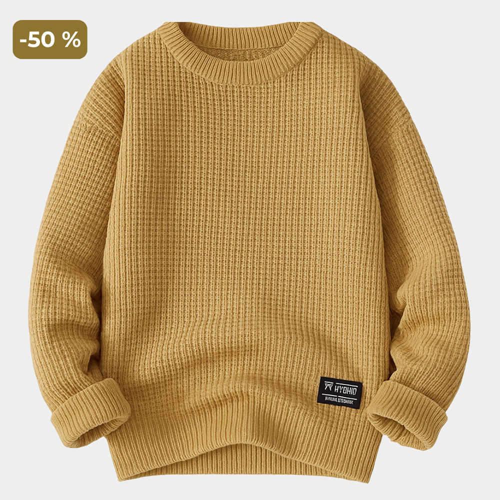 HiverCo™ | Pull en nid d'abeille premium