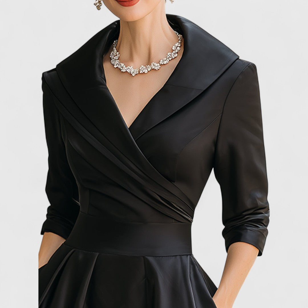 HiverCo™ | Elegant Midi Robe