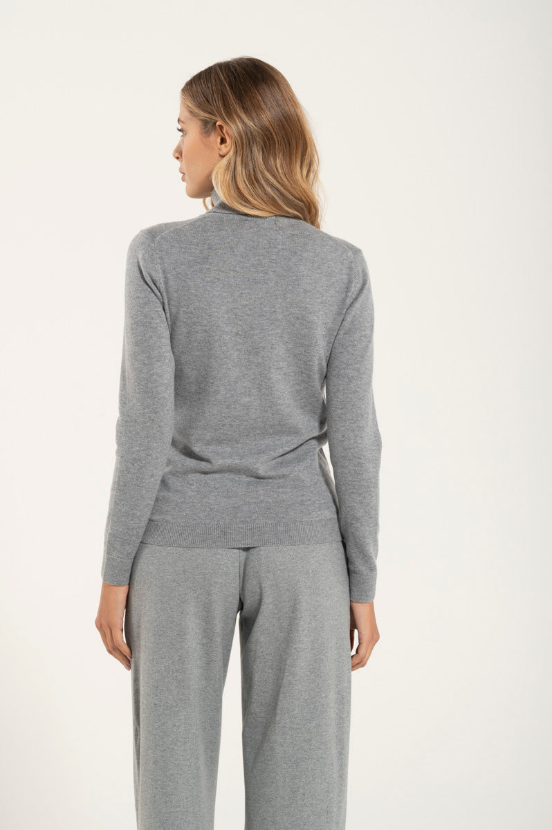 HiverCo™ | Col roulé en cachemire soigné