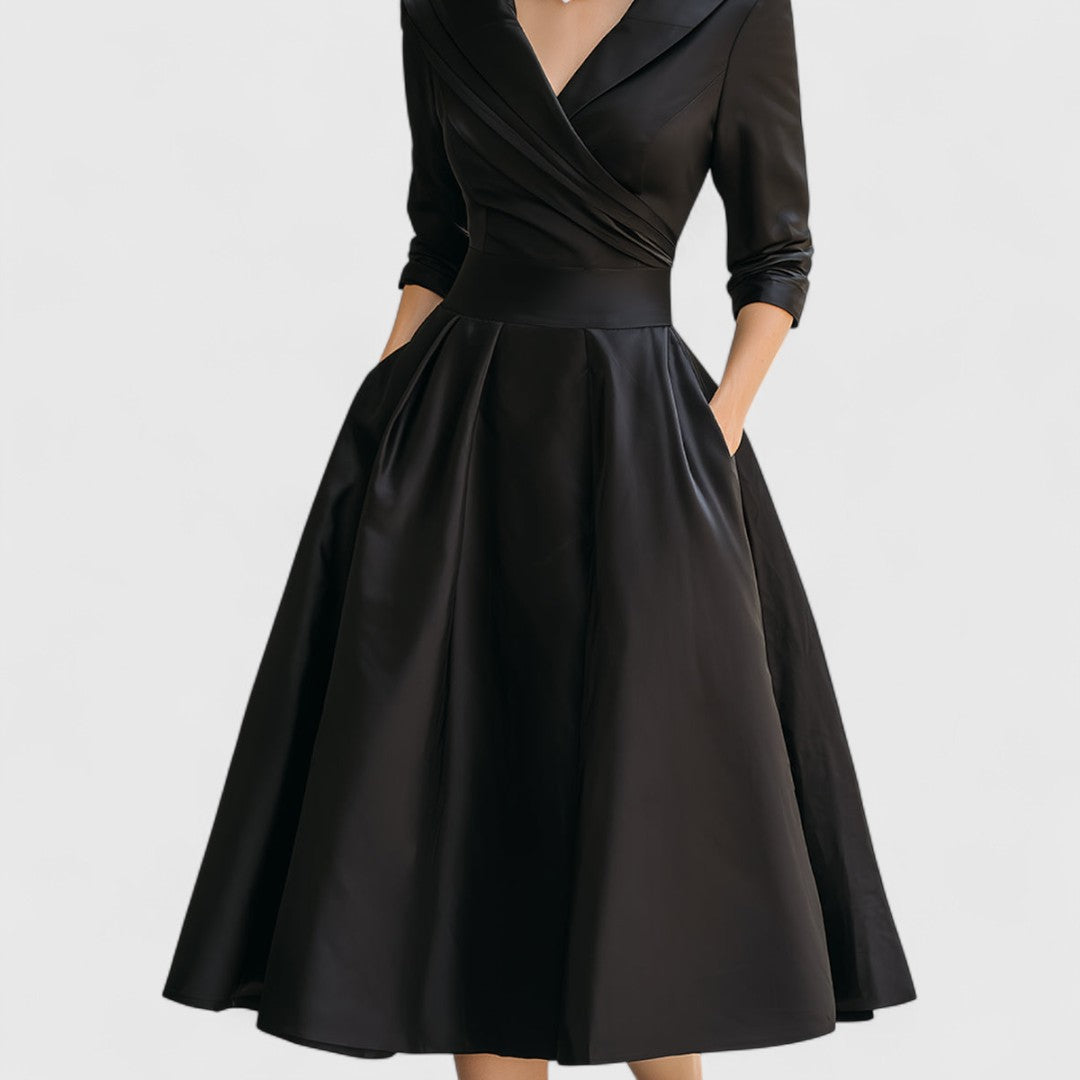 HiverCo™ | Elegant Midi Robe