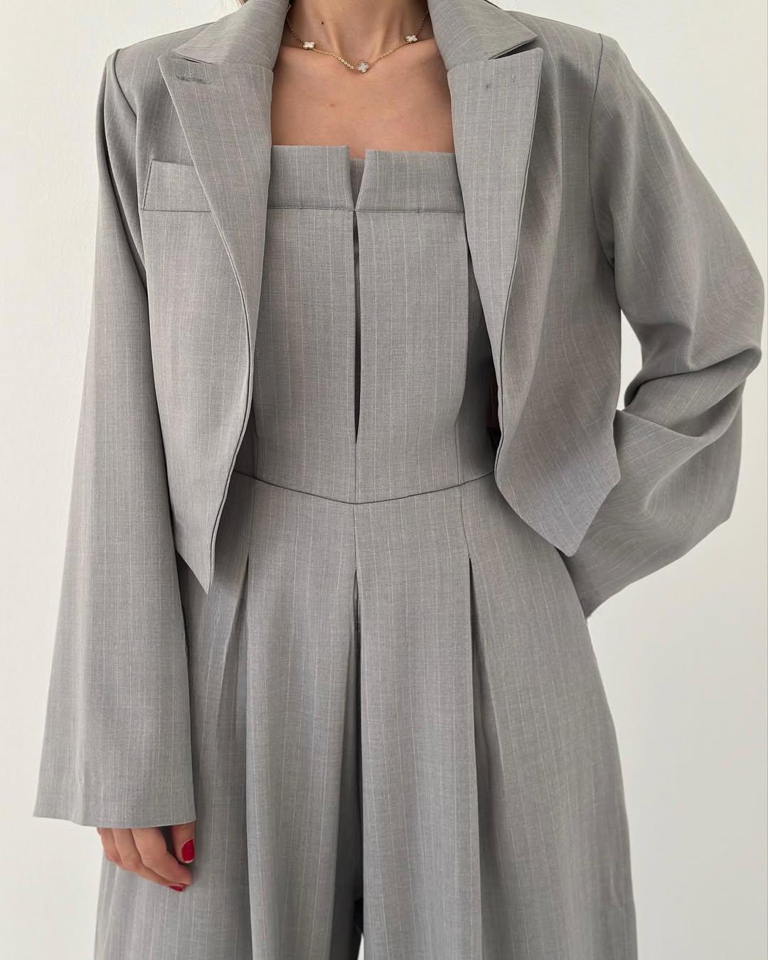 HiverCo™ | Ensemble bustier + veste pour femme