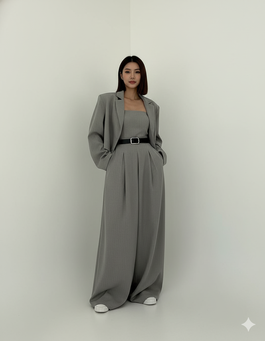 HiverCo™ | Ensemble bustier + veste pour femme