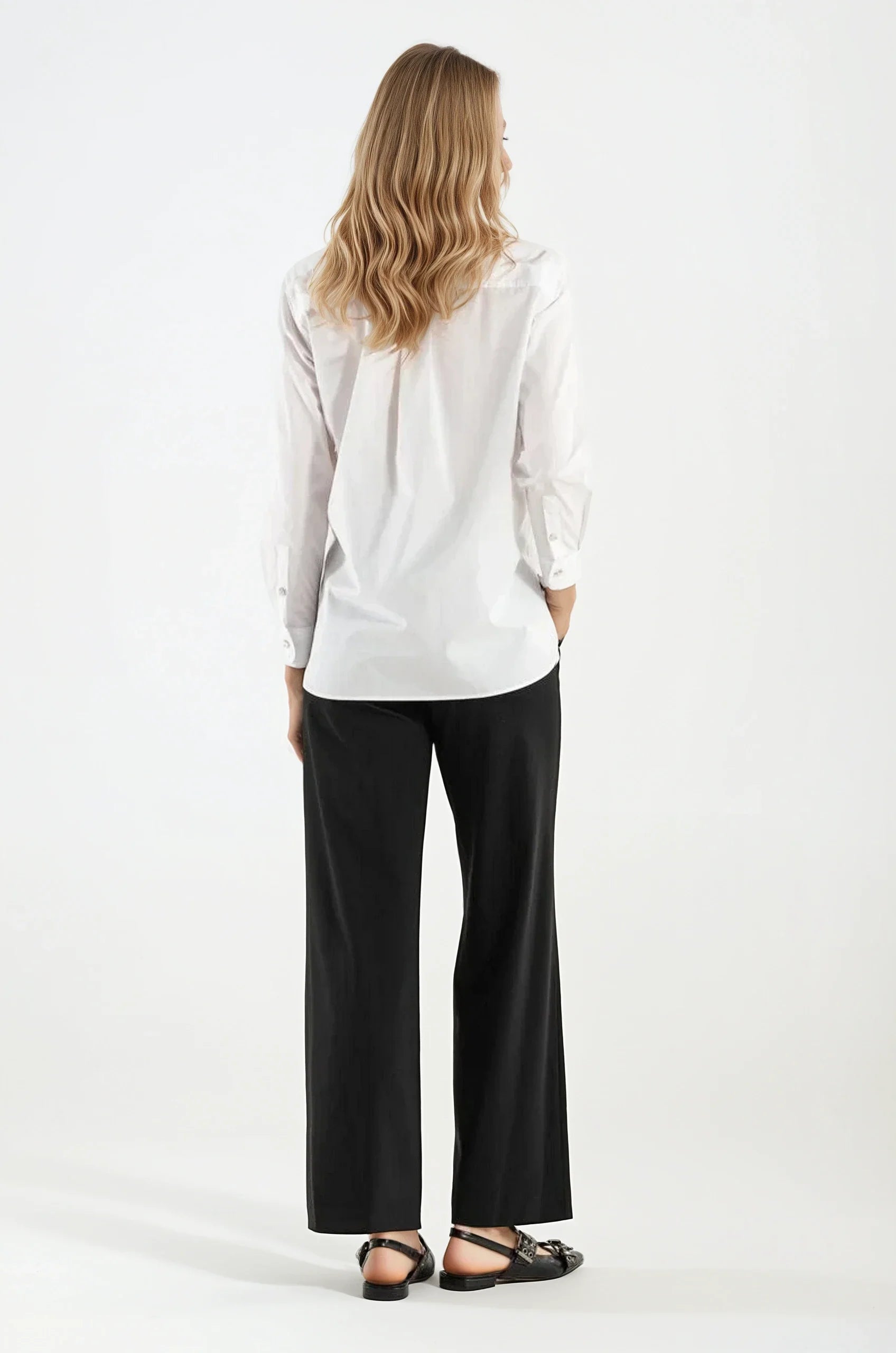 HiverCo™ | Blouse en coton soignée