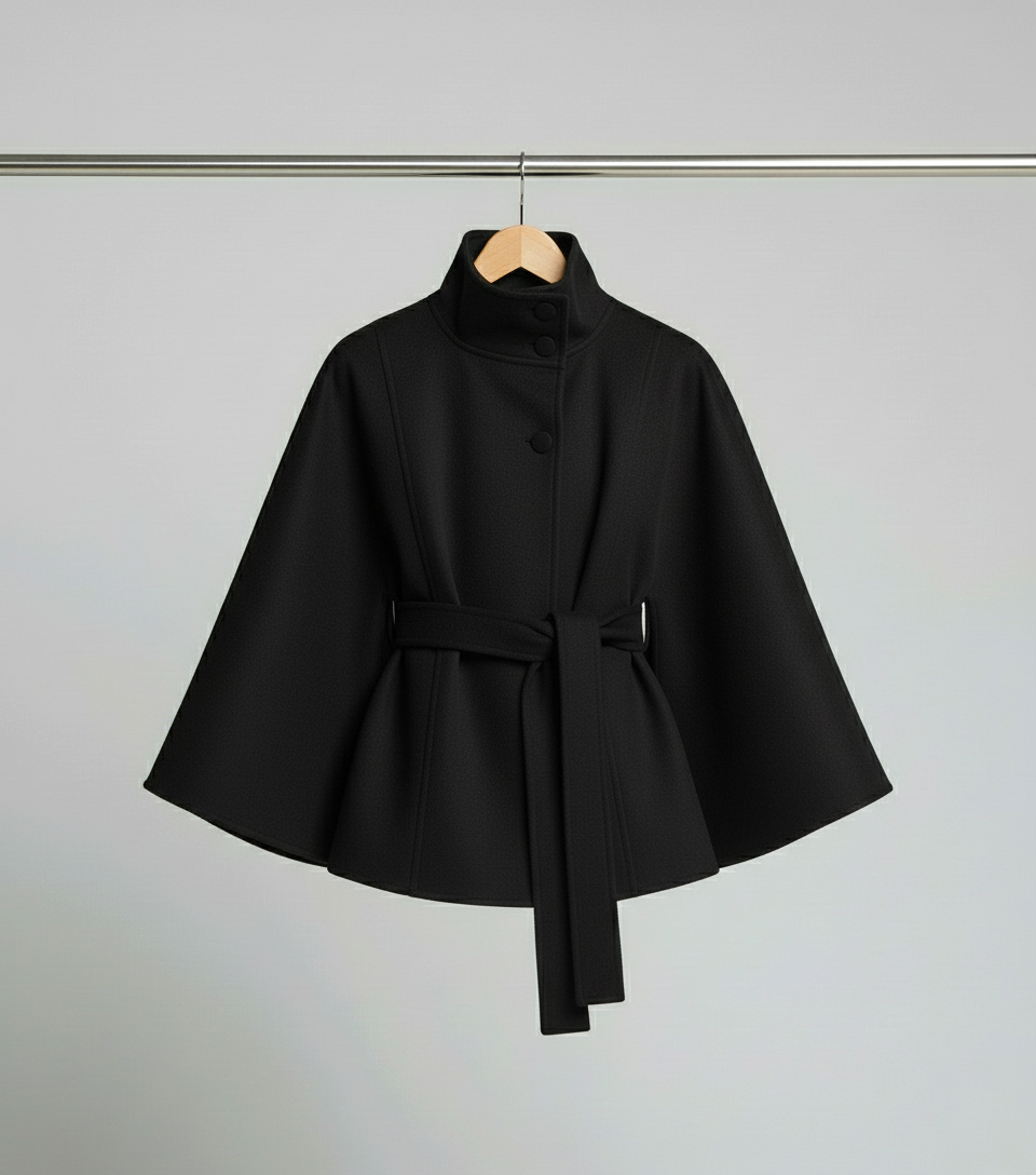 HiverCo™| Manteau cape ceinturé